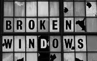broken windows